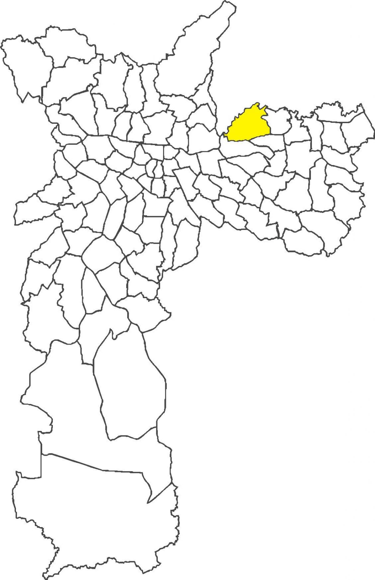 نقشه منطقه Cangaíba