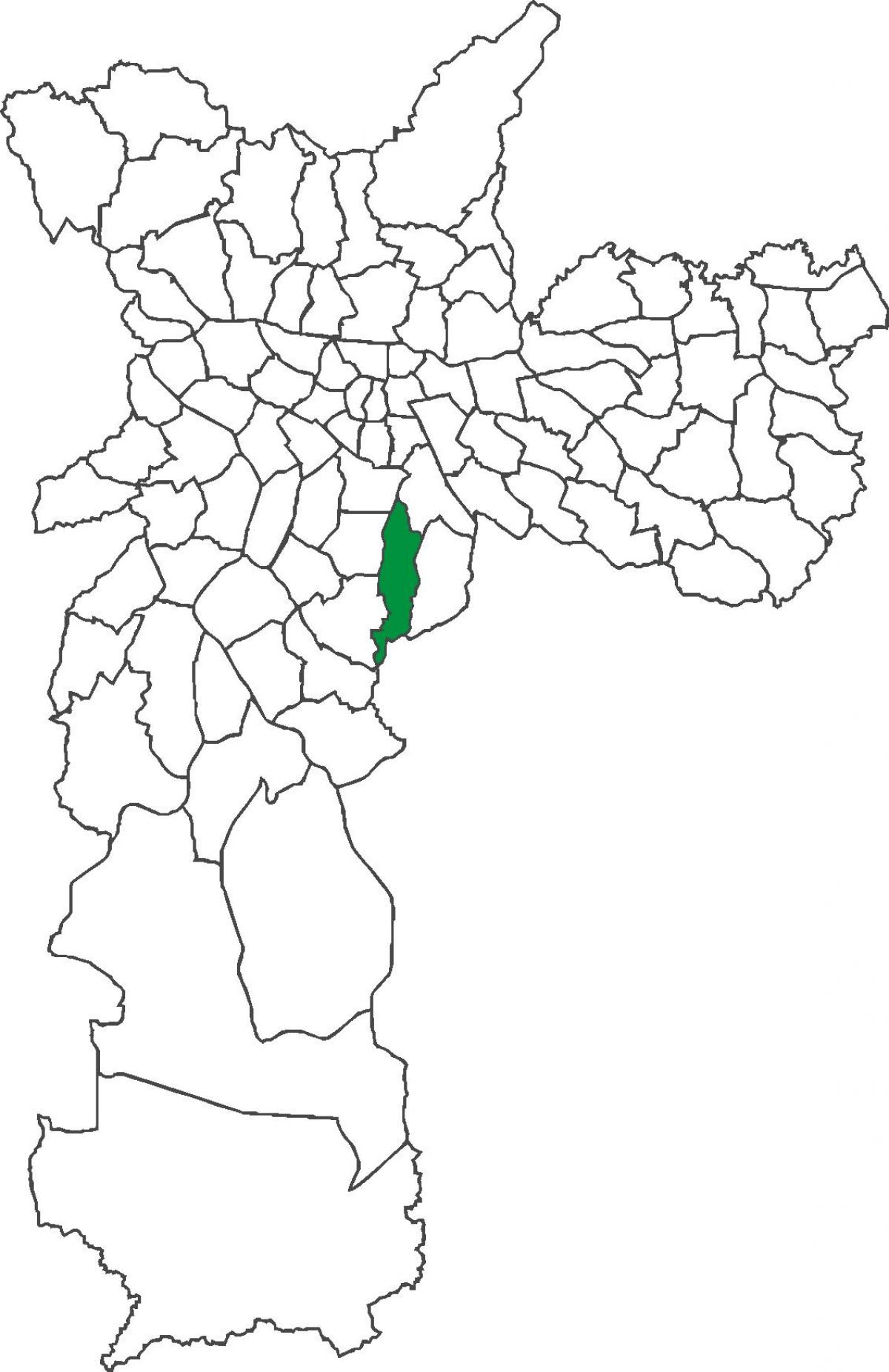 نقشه منطقه Cursino