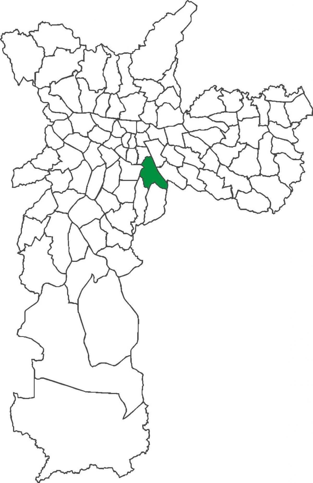 نقشه منطقه Ipiranga