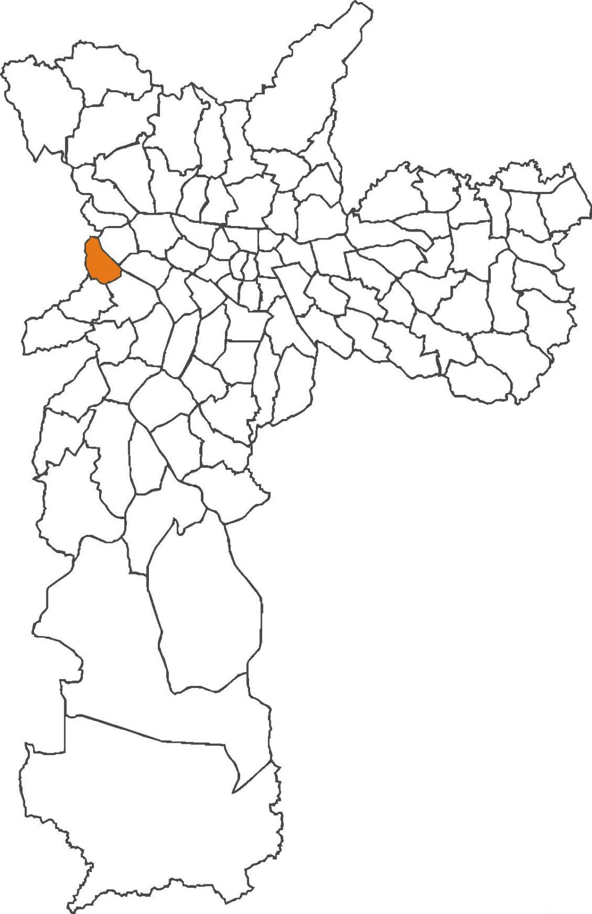 نقشه منطقه Jaguaré