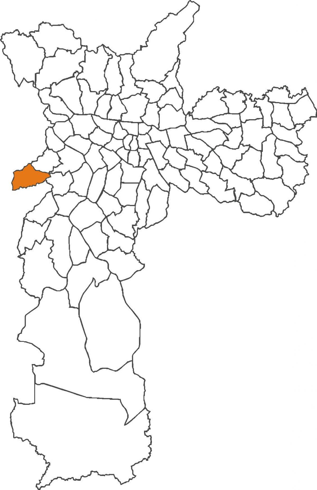 نقشه Raposo Tavares منطقه