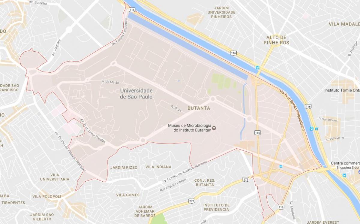نقشه بوتنتا São Paulo