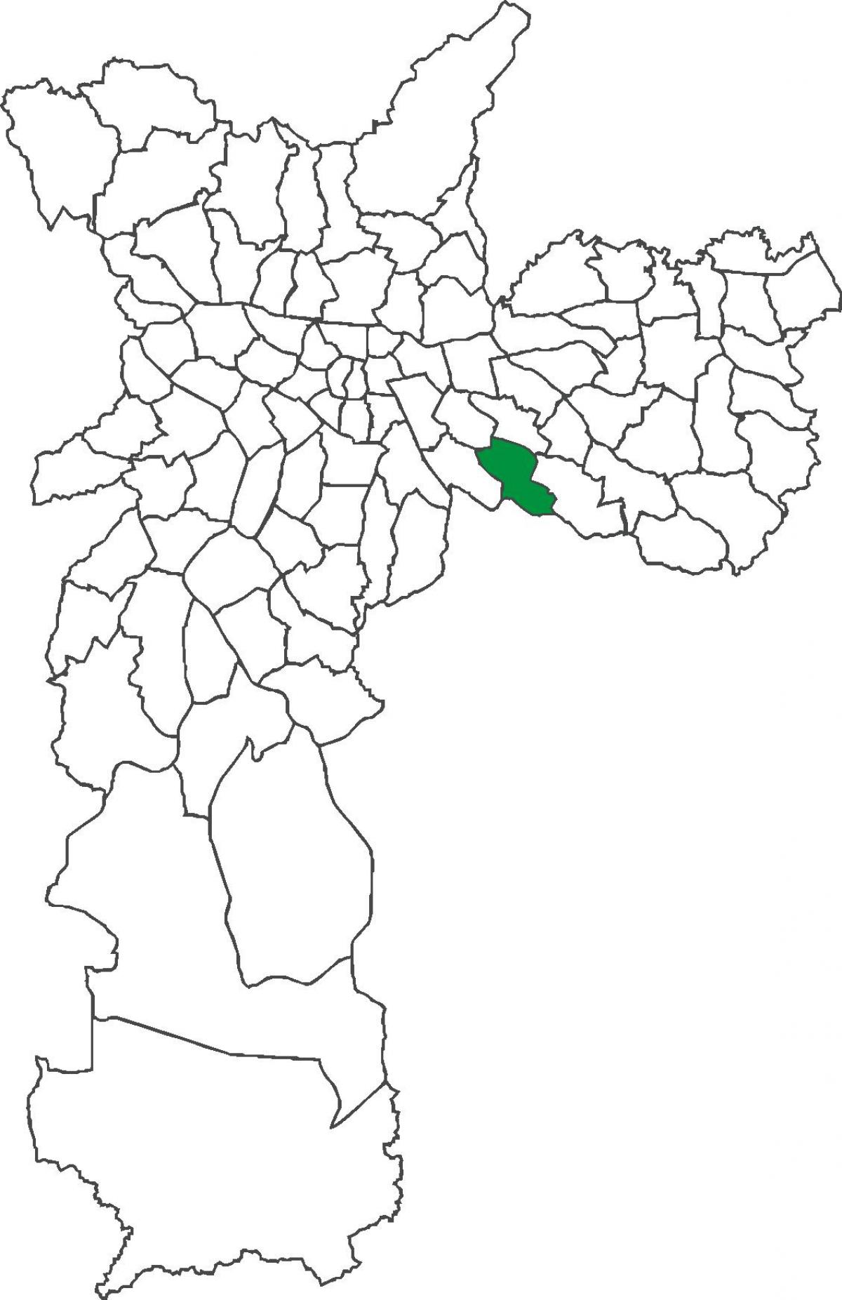 نقشه از سن لوکاس منطقه