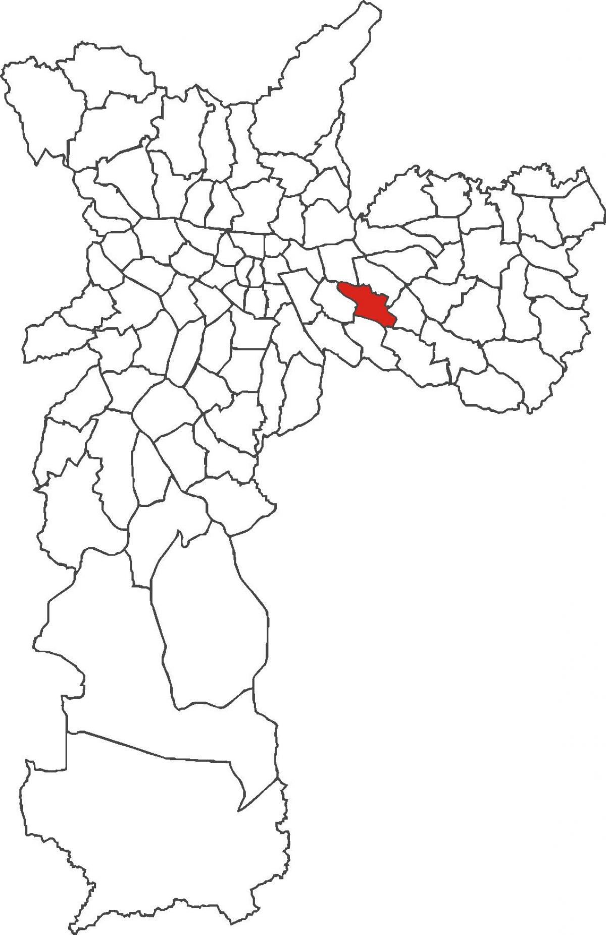 نقشه ویلا Formosa منطقه