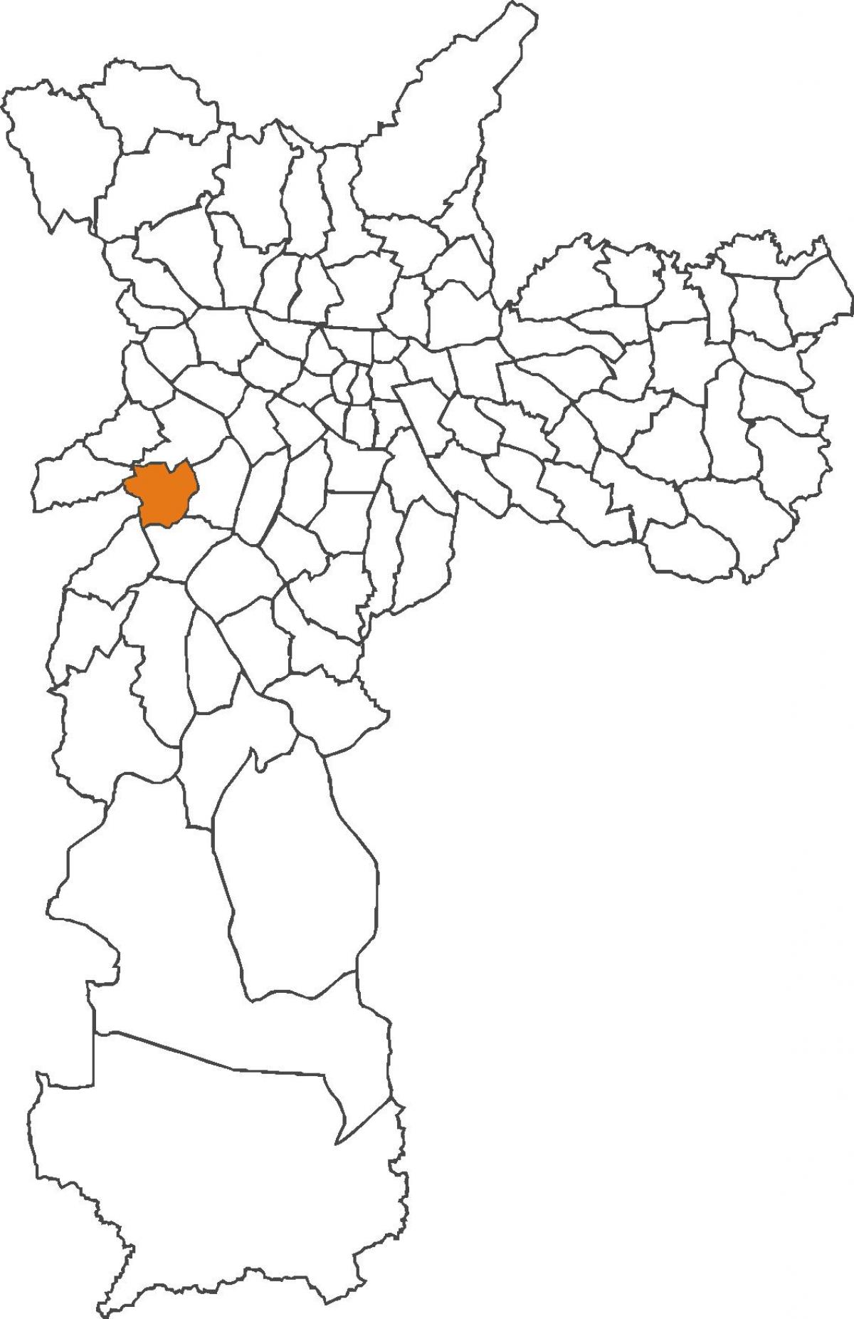 نقشه ویلا Sônia منطقه