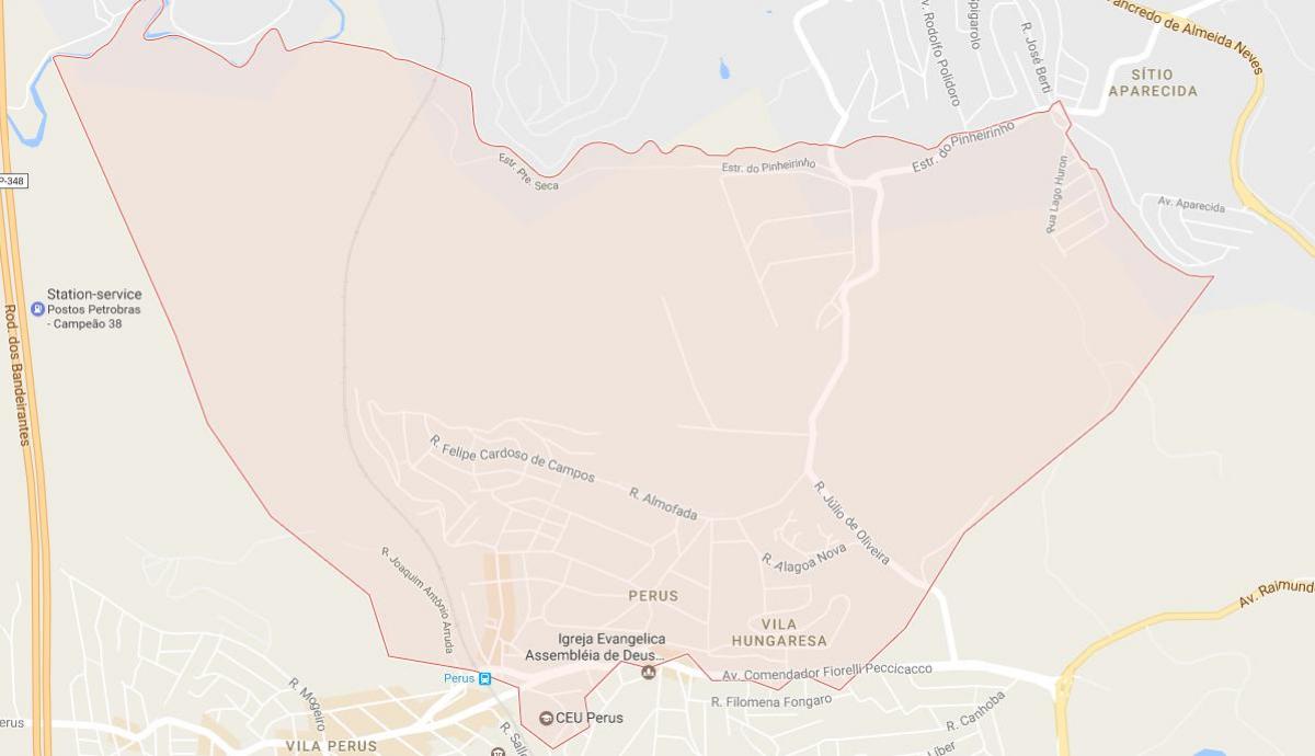 نقشه از پروس São Paulo