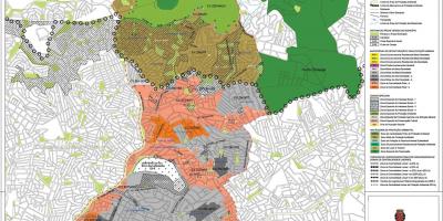 نقشه Casa Verde, São Paulo - اشغال خاک