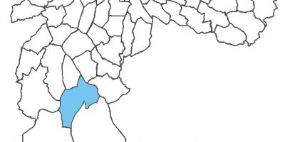 نقشه Cidade دوترا منطقه