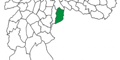 نقشه منطقه Sacomã