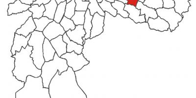 نقشه منطقه اریکندووا