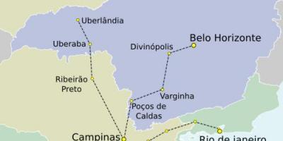 نقشه از سائو پائولو, TAV
