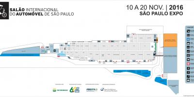 نقشه نمایشگاه خودرو سائو پائولو