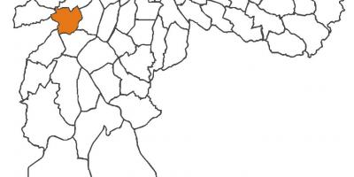 نقشه ویلا Sônia منطقه