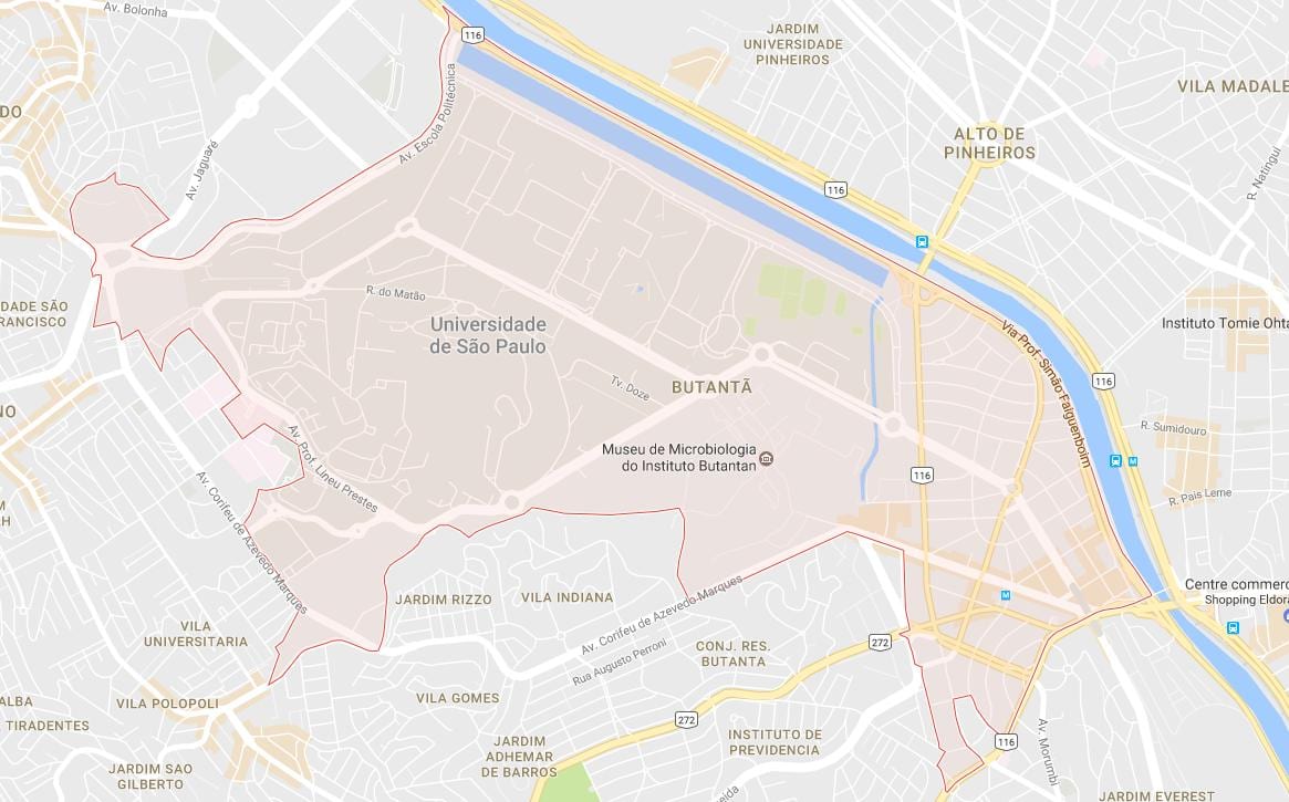 نقشه بوتنتا São Paulo