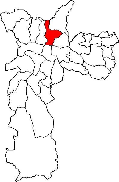 نقشه سانتانا آدور São Paulo