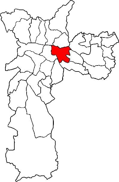 نقشه از موکا آدور São Paulo