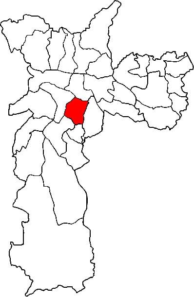 نقشه ویلا ماریانا آدور São Paulo