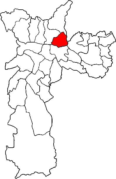 نقشه ویلا ماریا آدور São Paulo