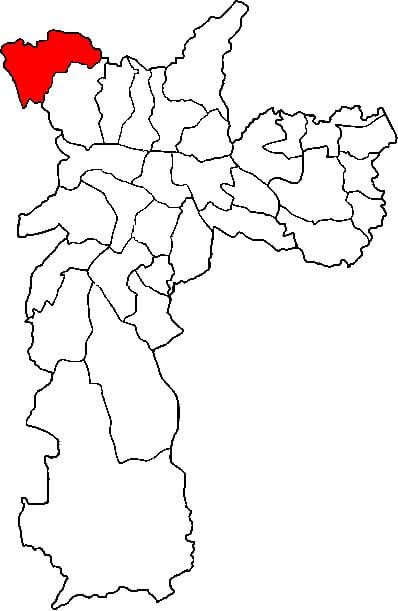 نقشه از پروس و آدور São Paulo