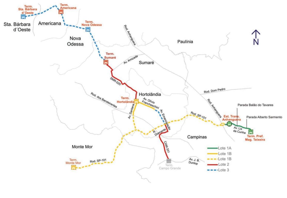نقشه کرردر metropolitano Noroeste