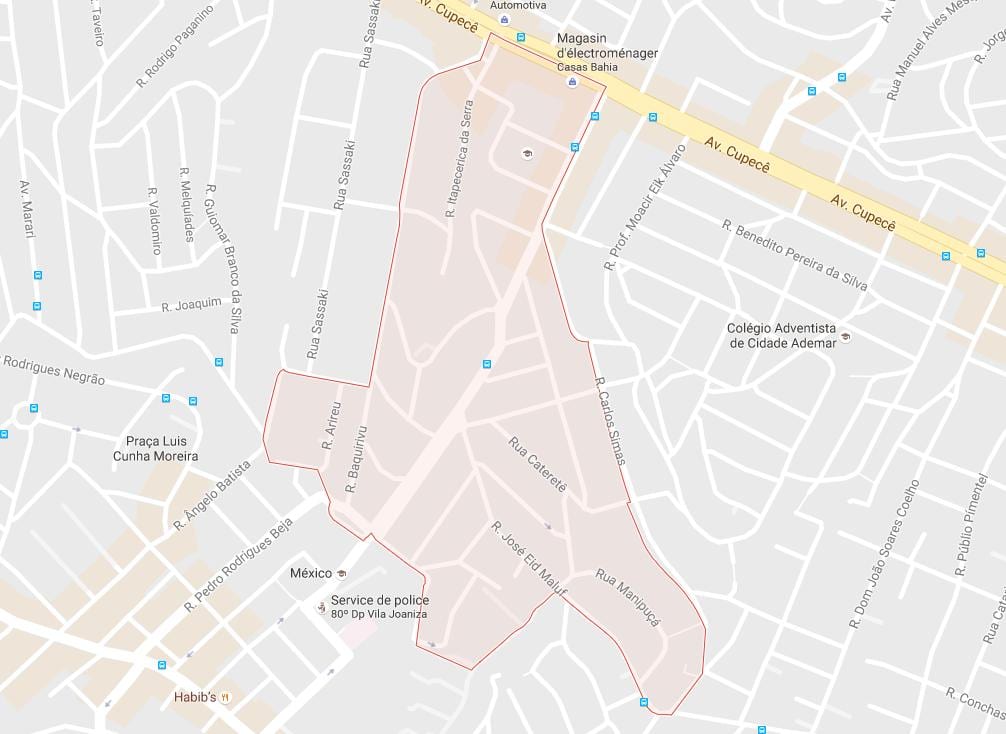 نقشه کیدد ادمر São Paulo