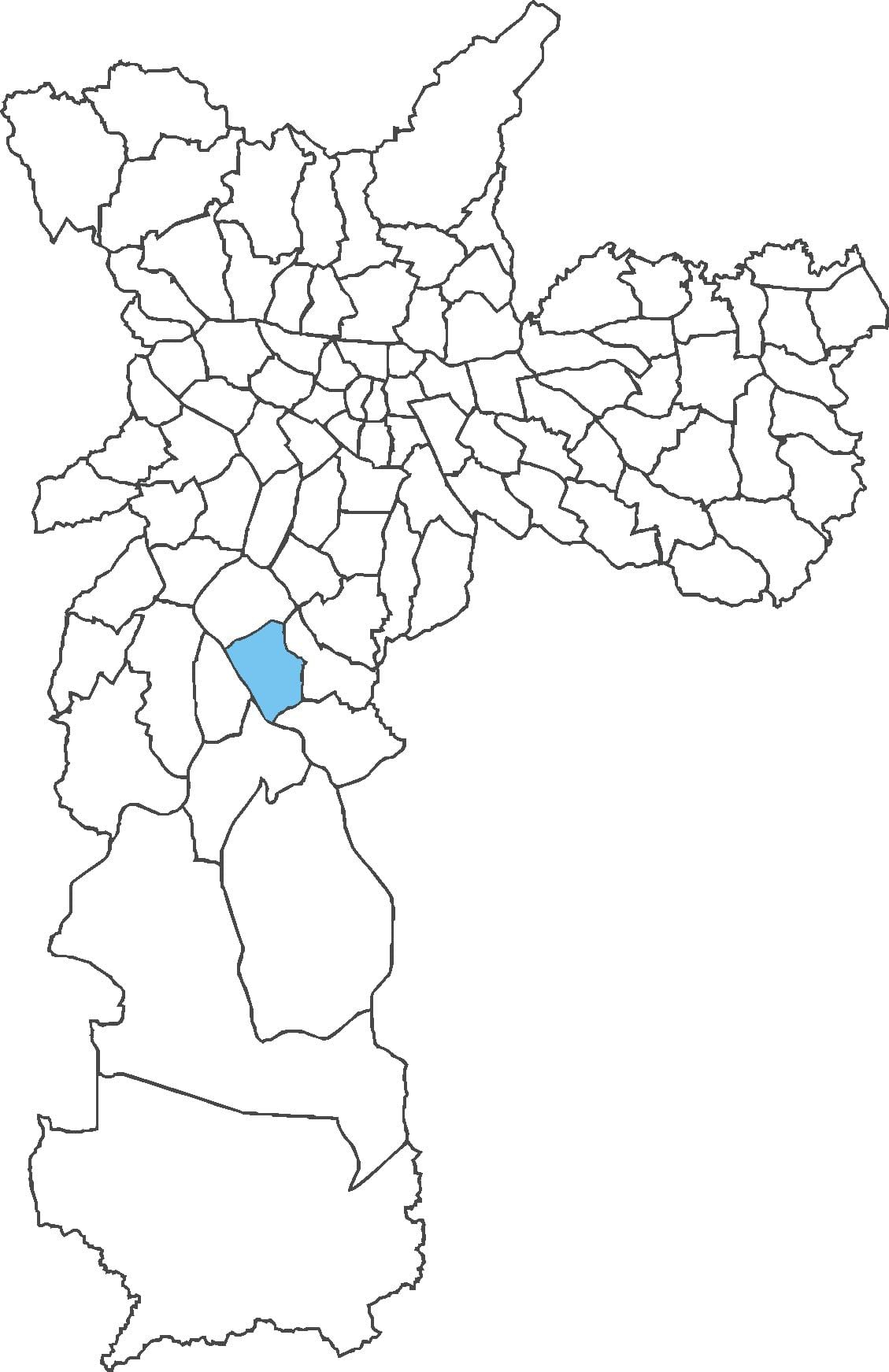 نقشه Campo Grande منطقه