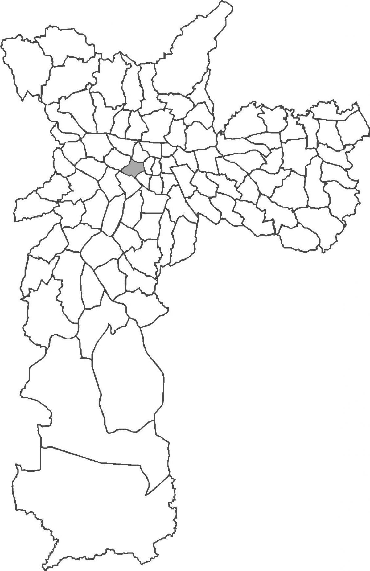 نقشه منطقه Consolação