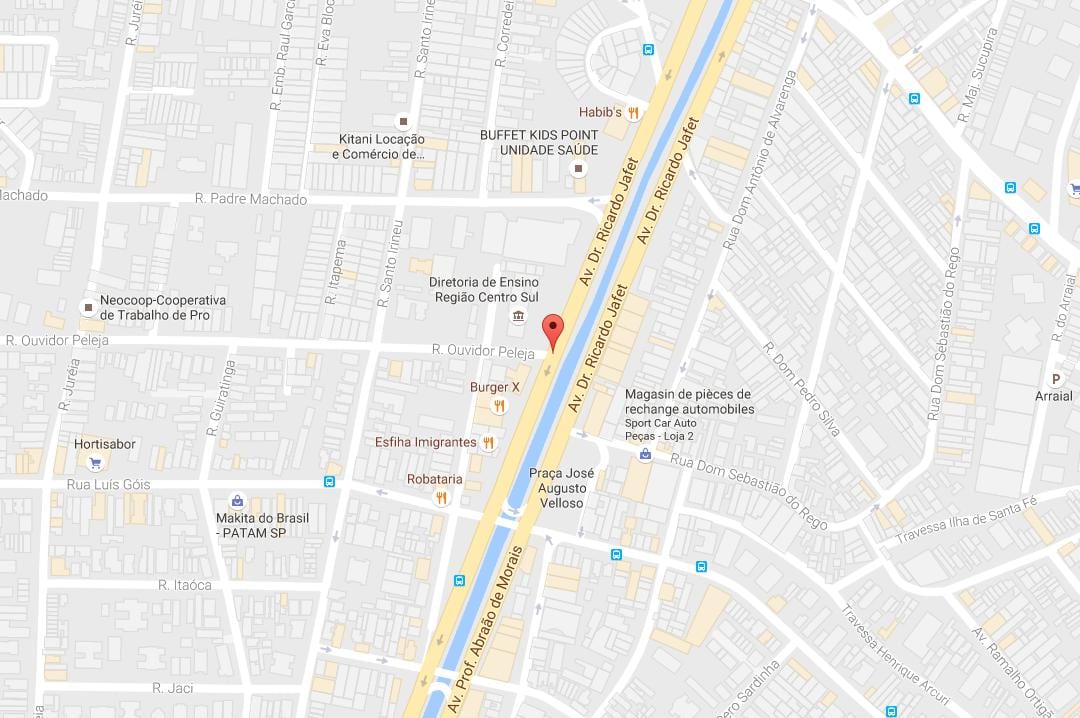 نقشه Cursino São Paulo