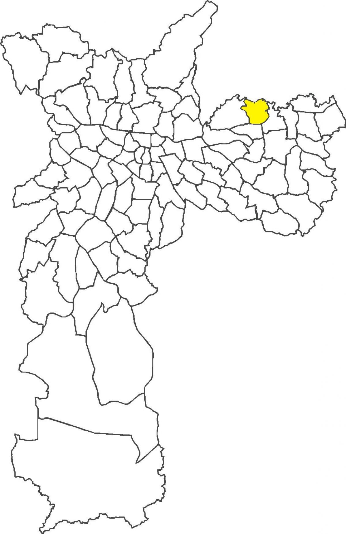 نقشه ارملینو مترززو منطقه