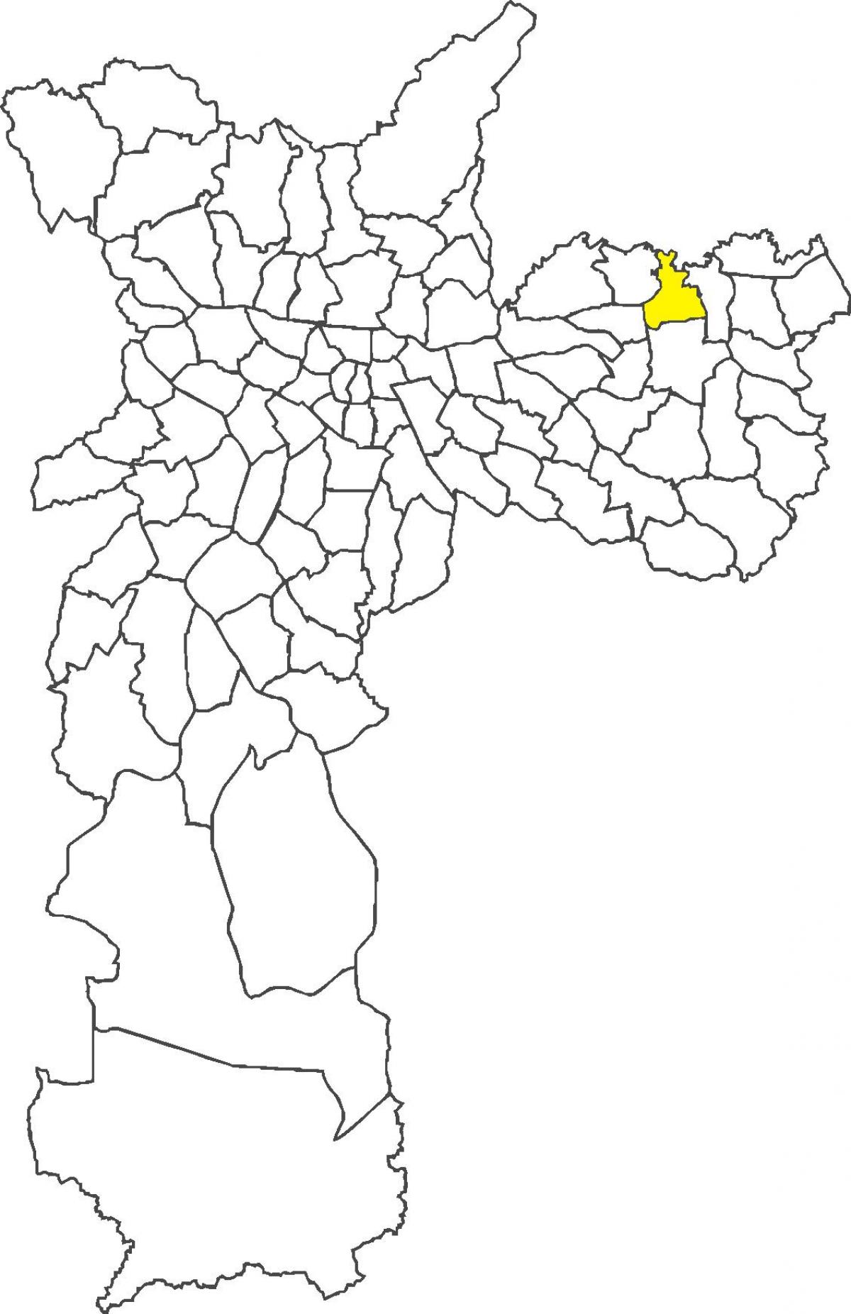 نقشه ویلا Jacuí منطقه