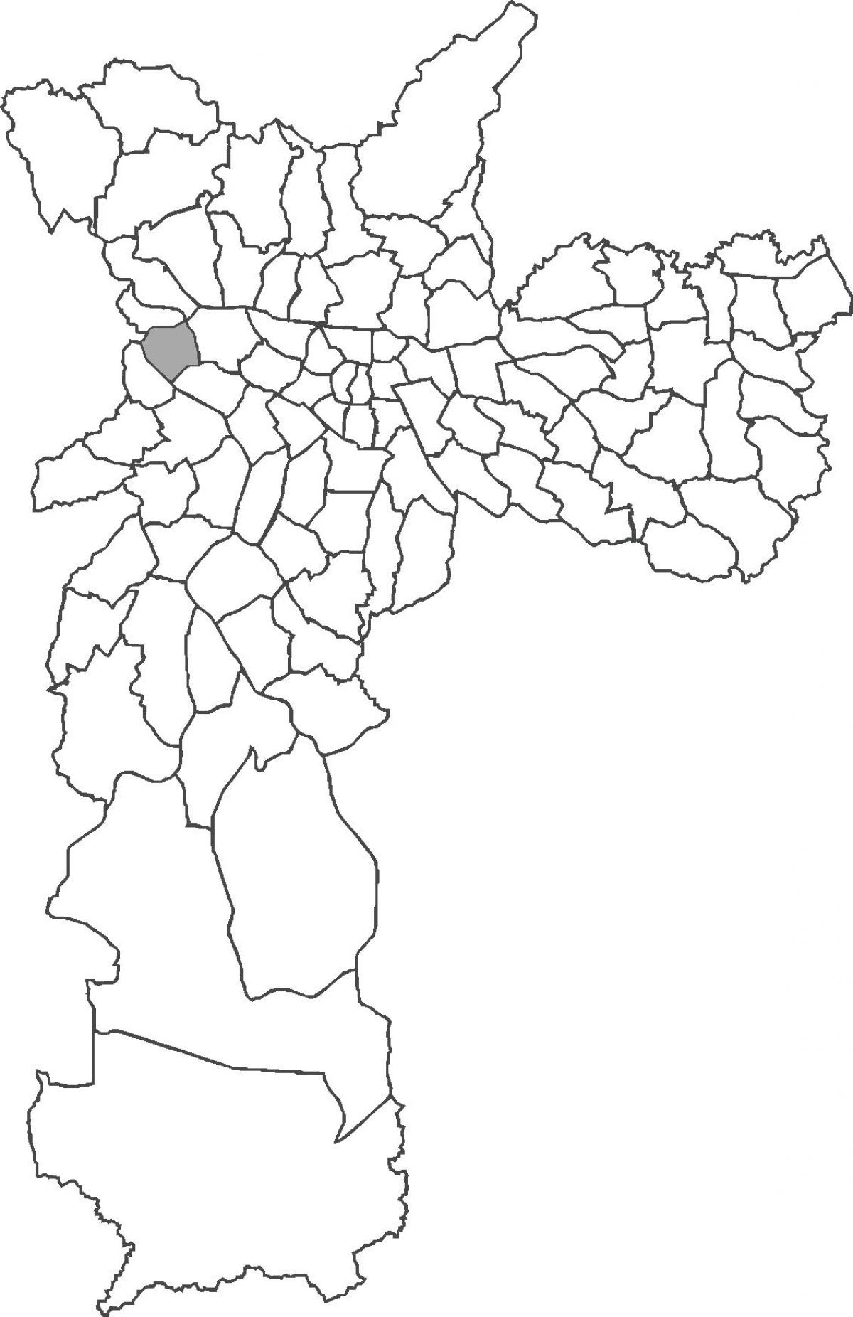 نقشه ویلا لئوپلدینا منطقه