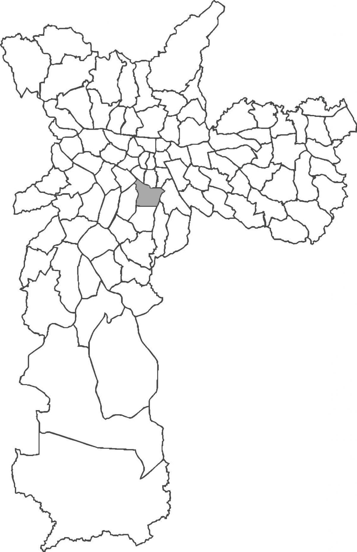 نقشه ویلا ماریانا منطقه