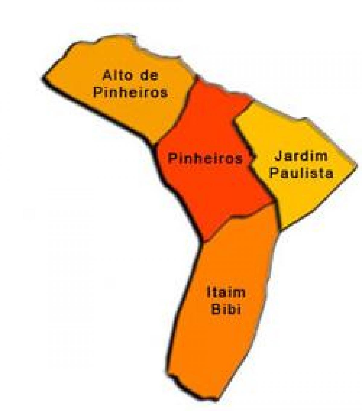 نقشه پینهیرس آدور