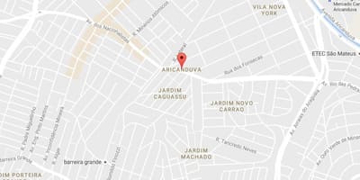 نقشه اریکندووا São Paulo
