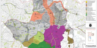 نقشه ایتقورا São Paulo - اشغال خاک