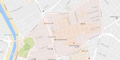 نقشه ایتیم بی بی سائو پائولو