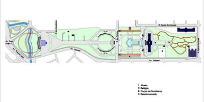 نقشه ایندپندنکیا São Paulo پارک