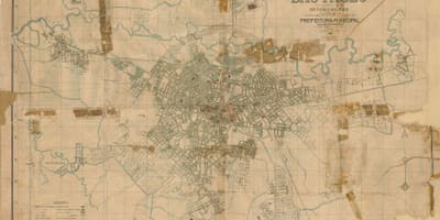 نقشه سابق, São Paulo - 1916