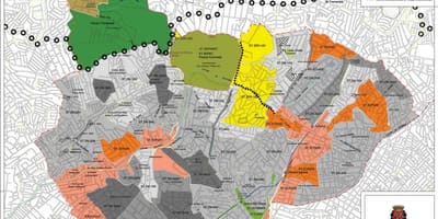 نقشه سانتانا, São Paulo - اشغال خاک