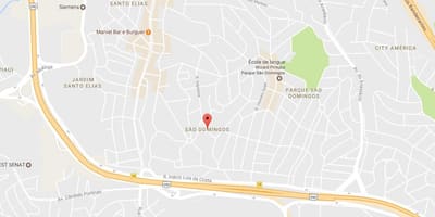 نقشه از سن دمینگس São Paulo