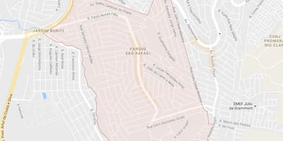 نقشه از سن رافائل São Paulo