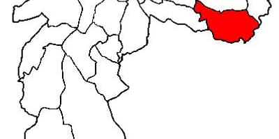 نقشه از سن متوس آدور São Paulo