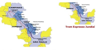 نقشه از سائو پائولو, Expresso بندیرنتس