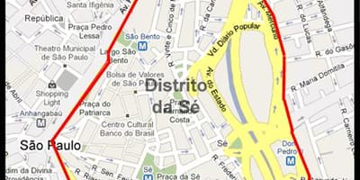 نقشه سه São Paulo