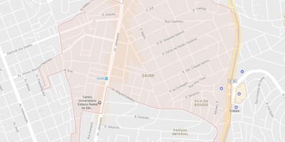 نقشه از سود São Paulo