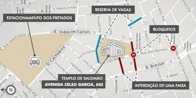 نقشه معبد سلیمان, São Paulo