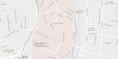 نقشه ویلا Curuçá São Paulo