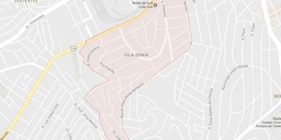 نقشه ویلا Sônia São Paulo