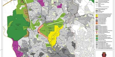 نقشه پیریتوباجرگوا São Paulo - اشغال خاک