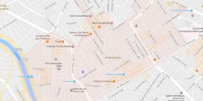 نقشه پینهیرس São Paulo